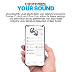 Go Sport+ Wireless Workout Earbuds, 35 Hr Playtime, Secure Earhook, Custom Sound & Controls, Coral