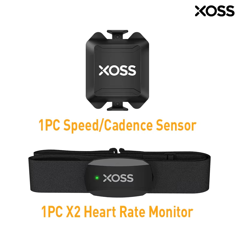 X2 Chest Strap Heart Rate Sensor Monitor Bluetooth ANT+ Wireless Health Fitness Smart Bicycle Sensor