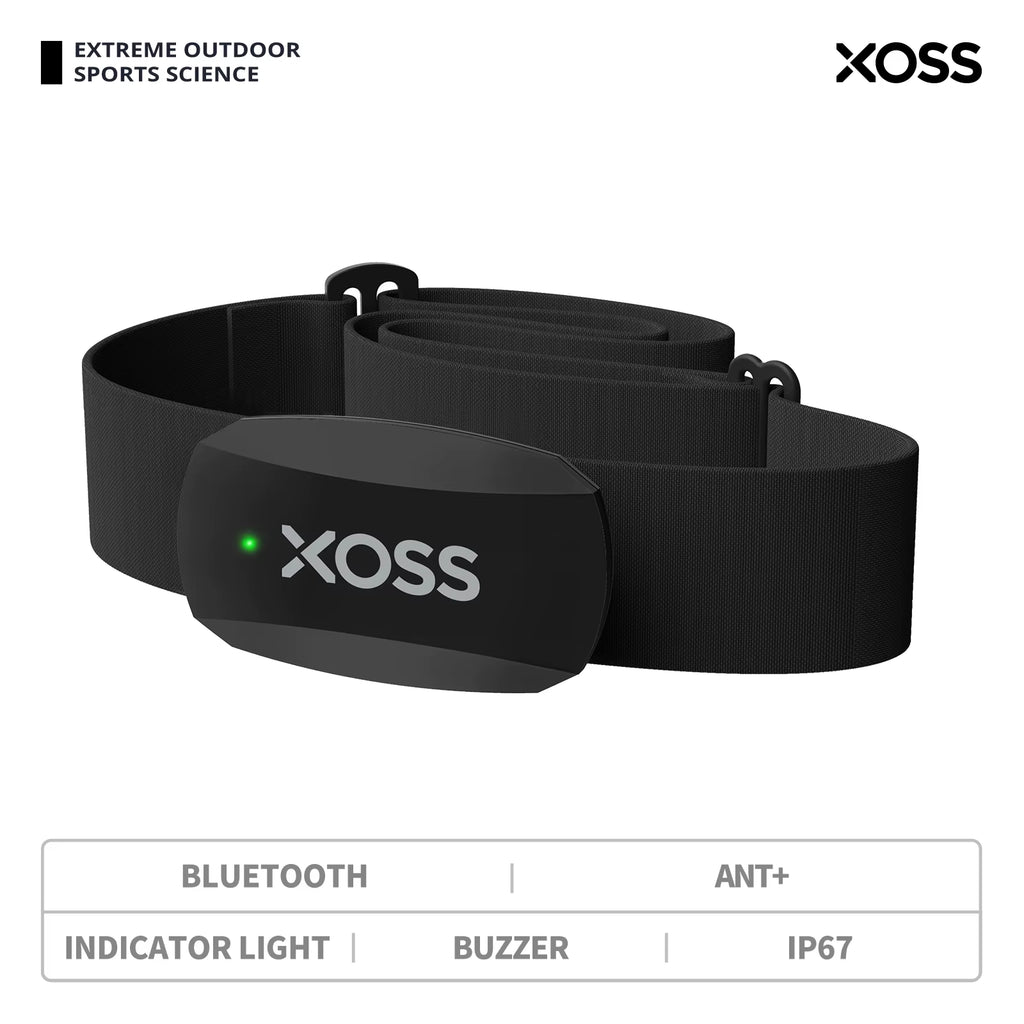 X2 Chest Strap Heart Rate Sensor Monitor Bluetooth ANT+ Wireless Health Fitness Smart Bicycle Sensor