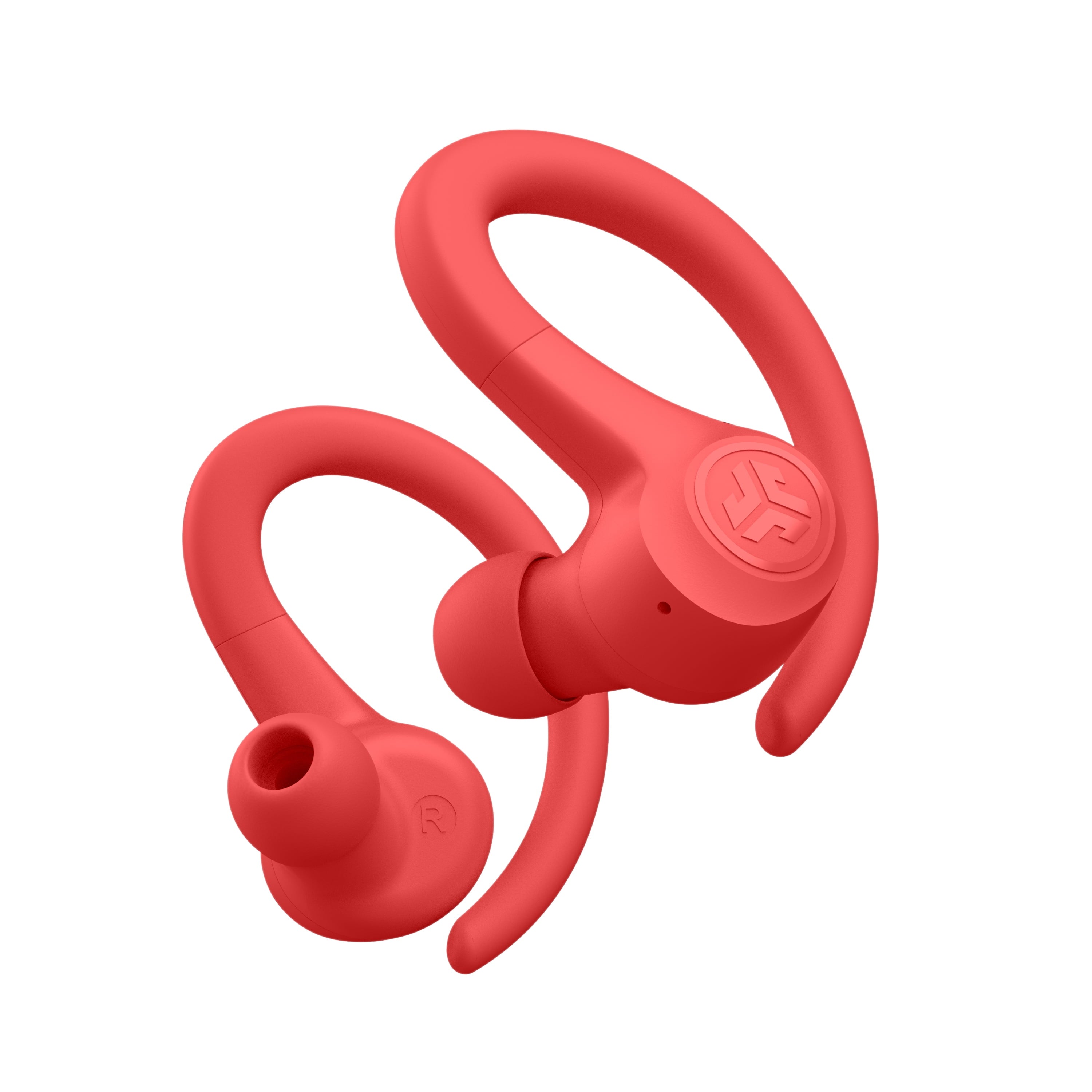 Go Sport+ Wireless Workout Earbuds, 35 Hr Playtime, Secure Earhook, Custom Sound & Controls, Coral