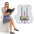 1 Set Shiatsu Back Massager 3D Deep Tissue Kneading Massage Pillow Cordless USB Rechargeable with 3 Massaging Modes 2 Heating Levels 10Mins Auto-Off for Back Shoulder Waist Lumbar No Chair