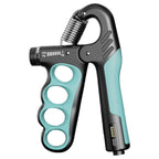 Hand Grip Strengthener Arm Wrist Forearm Trainer Ergonomic Handle Ergonomic Hand Gripper R-Shaped Finger Expander for Home Gym