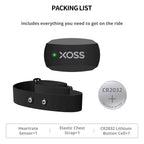 X2 Chest Strap Heart Rate Sensor Monitor Bluetooth ANT+ Wireless Health Fitness Smart Bicycle Sensor