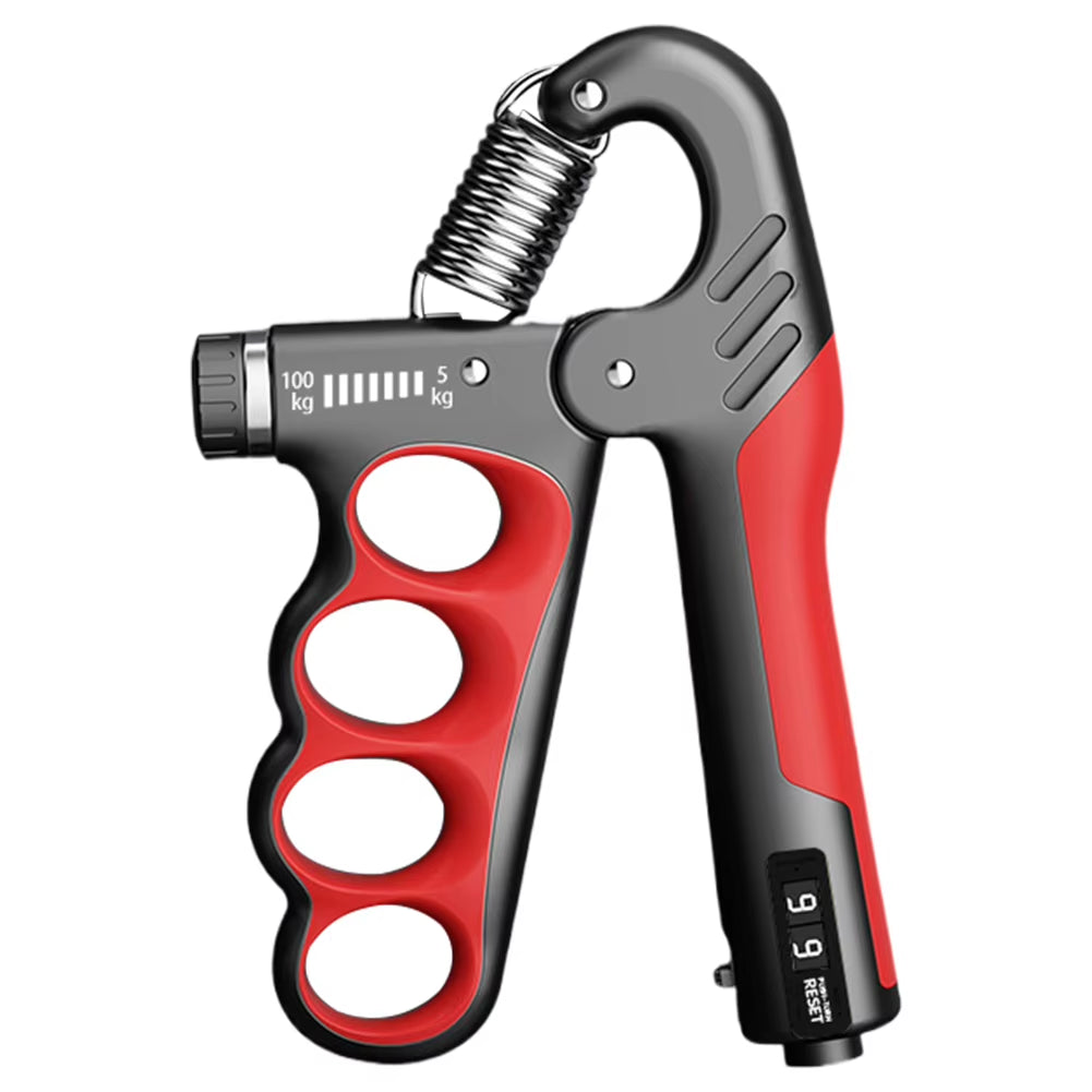 Hand Grip Strengthener Arm Wrist Forearm Trainer Ergonomic Handle Ergonomic Hand Gripper R-Shaped Finger Expander for Home Gym