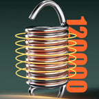 Hand Grip Strengthener Arm Wrist Forearm Trainer Ergonomic Handle Ergonomic Hand Gripper R-Shaped Finger Expander for Home Gym