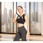 Adjustable Back Shoulder Posture Corrector Belt Clavicle Spine Support Upper Back Neck Brace for Home Office Sport Use