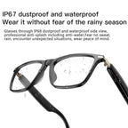 AI Smart Glasses,Ai Chat Deepseek R1 and Gemini-2.5 with 164 Translations Supported,Bluetooth Glasses for Men Women,Music Playback & Hands-Free Calling,Physical Color Changing Lens,Ip67 Waterproof