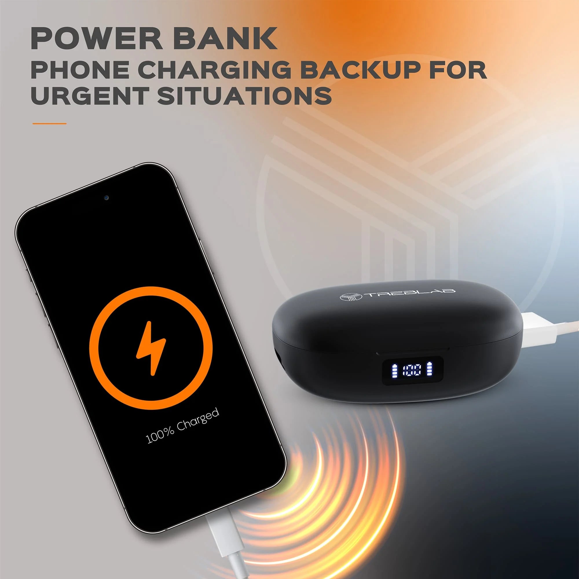 X3-Pro Bluetooth Wireless Earbuds with Portable Charging Case