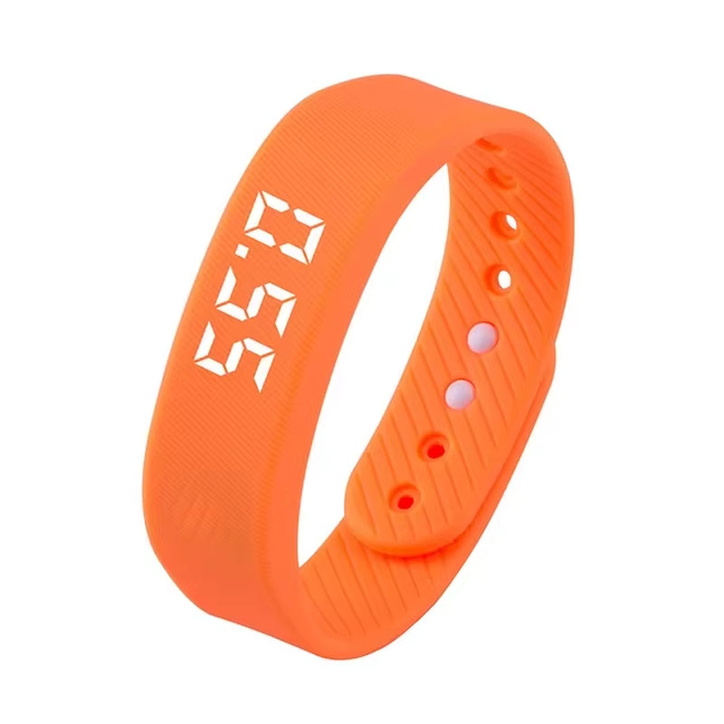 T5 Smart Multifunctional Wristband Fitness Bracelet IP65 Waterproof Sports LED Activity Sleep Tracker Smart Watch Pedometer