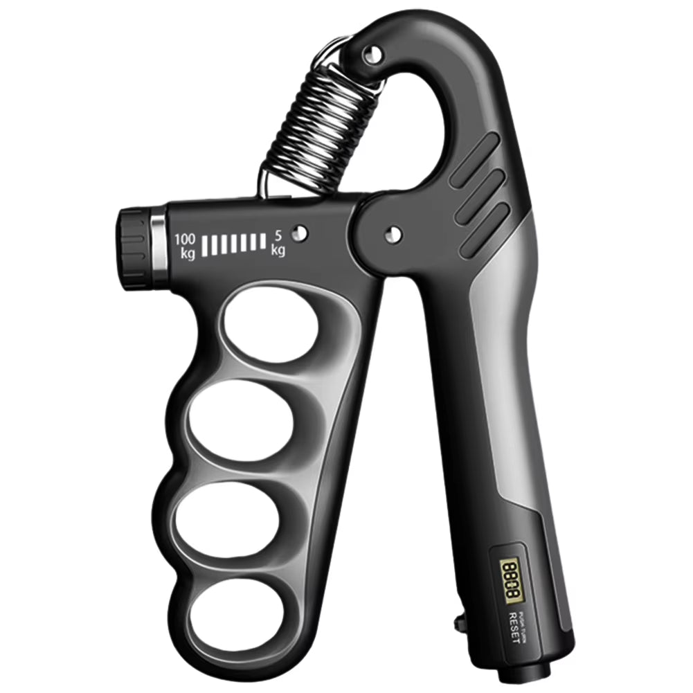 Hand Grip Strengthener Arm Wrist Forearm Trainer Ergonomic Handle Ergonomic Hand Gripper R-Shaped Finger Expander for Home Gym
