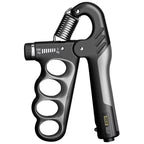 Hand Grip Strengthener Arm Wrist Forearm Trainer Ergonomic Handle Ergonomic Hand Gripper R-Shaped Finger Expander for Home Gym