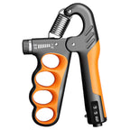 Hand Grip Strengthener Arm Wrist Forearm Trainer Ergonomic Handle Ergonomic Hand Gripper R-Shaped Finger Expander for Home Gym