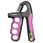Hand Grip Strengthener Arm Wrist Forearm Trainer Ergonomic Handle Ergonomic Hand Gripper R-Shaped Finger Expander for Home Gym
