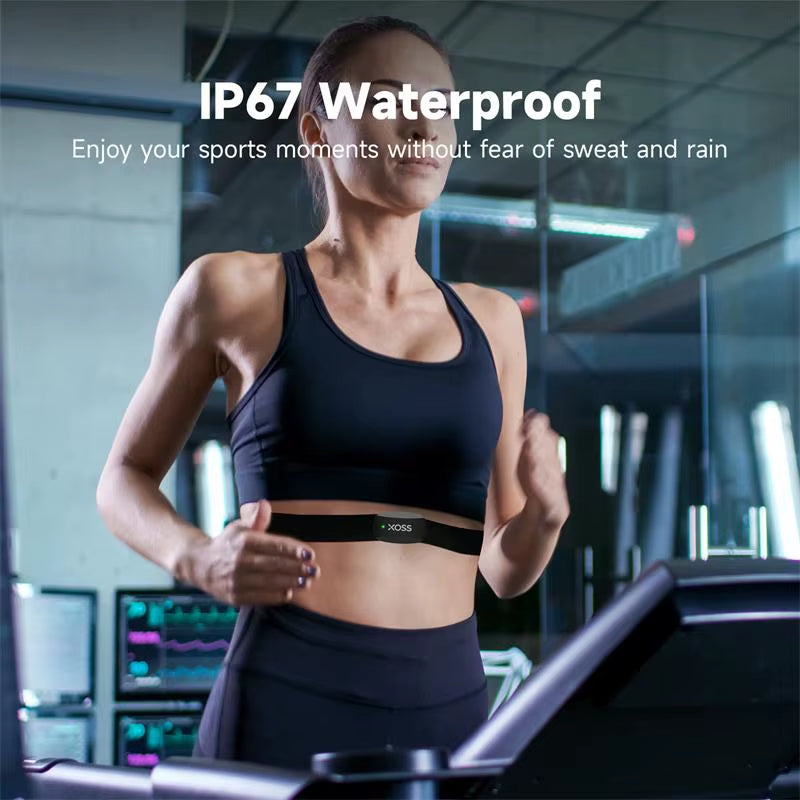 X2 Chest Strap Heart Rate Sensor Monitor Bluetooth ANT+ Wireless Health Fitness Smart Bicycle Sensor