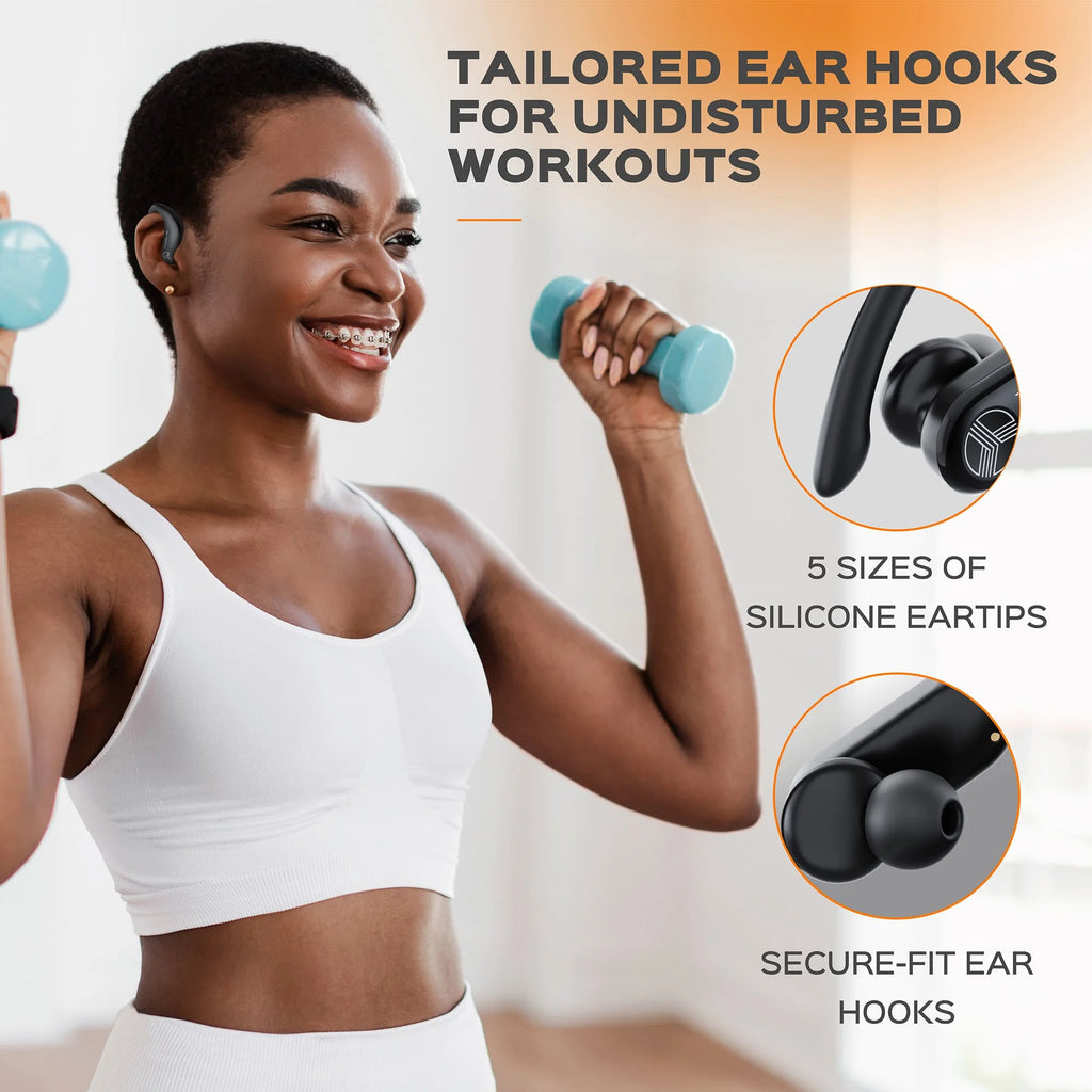 X3-Pro Bluetooth Wireless Earbuds with Portable Charging Case