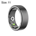 Smart Ring 5ATM Waterproof Multi-Sport Mode Health Monitoring Pedometer Activity Fitness Tracker Smart Ring Charging Box