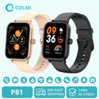 P81 Voice Calling Smart Watch Ultra 1.9'' HD Screen 24H Health Monitor 100+ Sports Modes 200+ Watch Faces Smartwatch