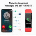 Fitness Smart Watch Activity Tracker Heart Rate for Women Men Oxygen BP Monitor