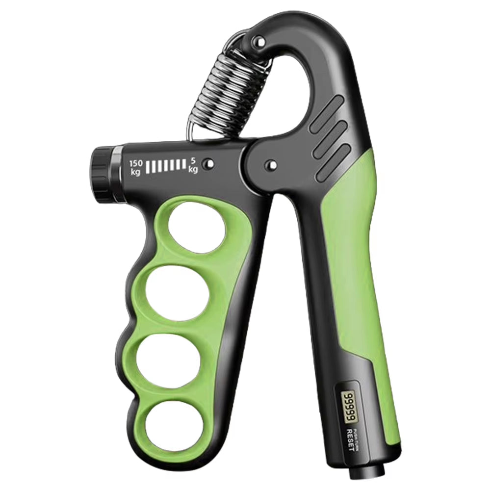 Hand Grip Strengthener Arm Wrist Forearm Trainer Ergonomic Handle Ergonomic Hand Gripper R-Shaped Finger Expander for Home Gym