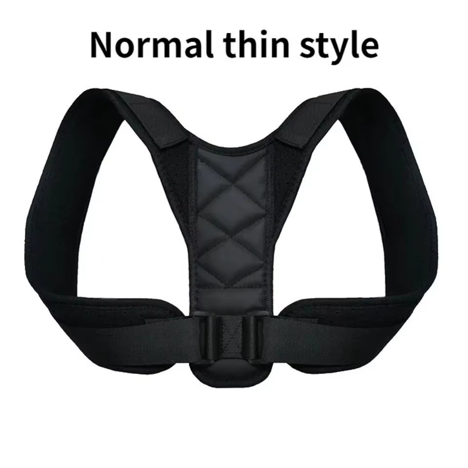 Adjustable Back Shoulder Posture Corrector Belt Clavicle Spine Support Upper Back Neck Brace for Home Office Sport Use
